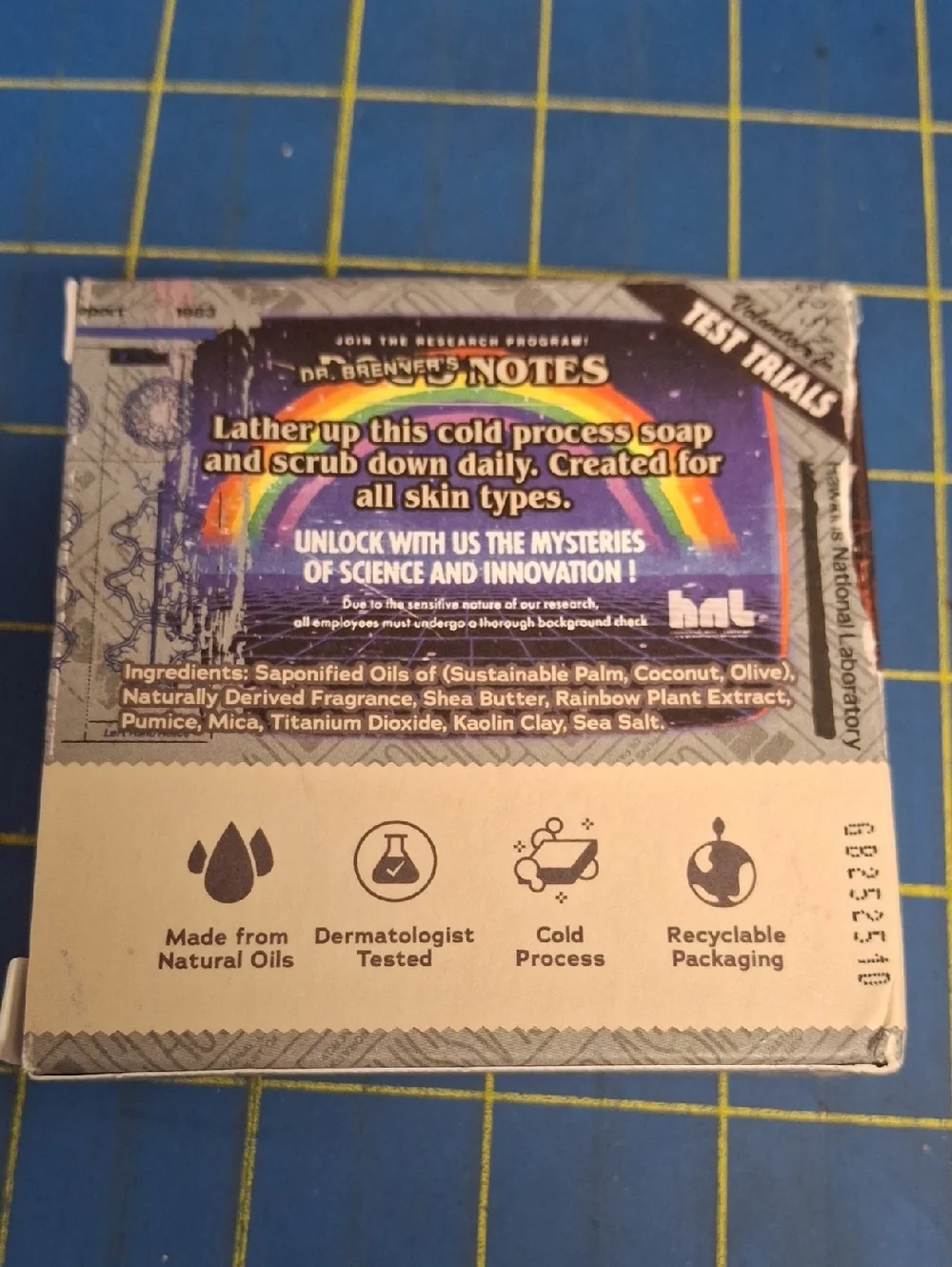 Dr. Squatch Stranger Things Experiment No 011 Bar Soap 141g NWT